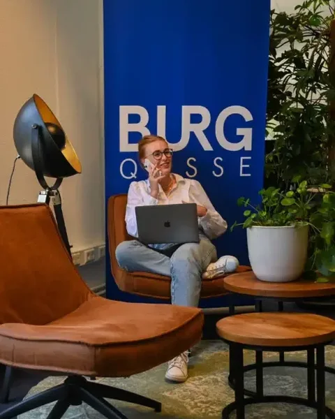Caitlin Verver, stagiair bij BURG